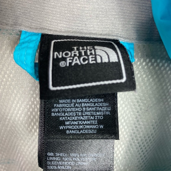 The north face rain jacket HYVENT aqua XL blue - Picture 6 of 7